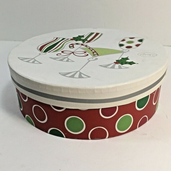 Party Appetizer Plate Set Holiday Christmas Cocktail Glass Snack Dish 7 in Lot 4 - Picture 9 of 10